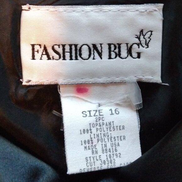 Fashion Bug Women's Black Sleeveless Layered Blouse Size 16 - Picture 4 of 6